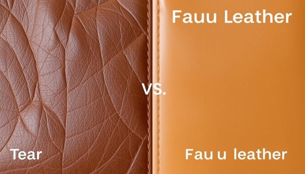 Leather vs Faux Leather Durability