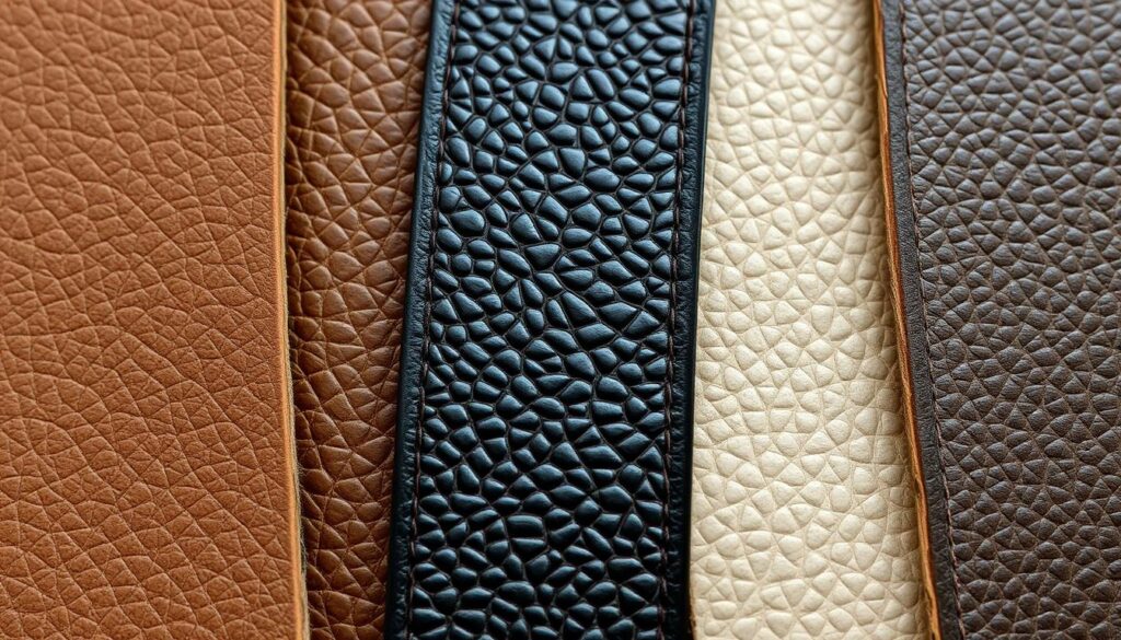 leather grain