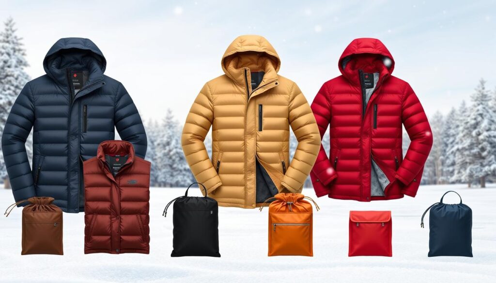 packable down jackets